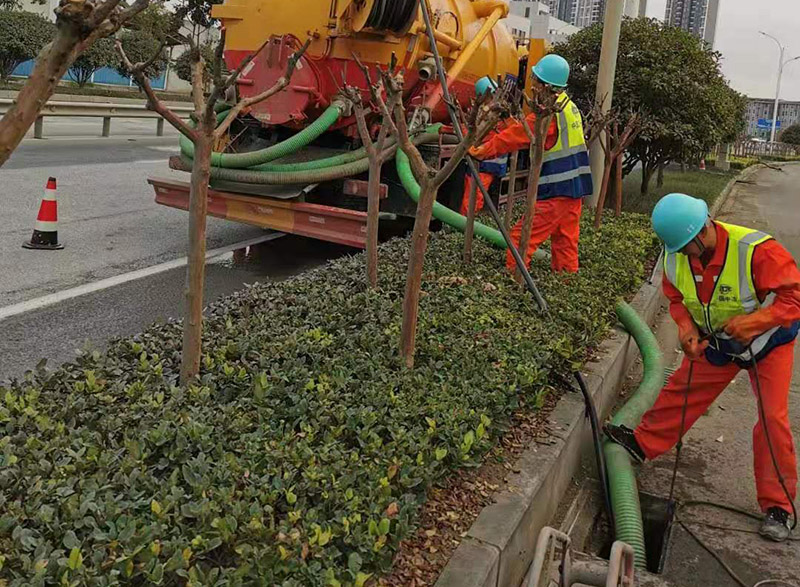 高坪市政管道清淤
